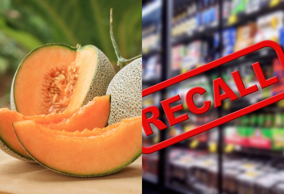 Emiten alerta por melones vendidos en varios estados de EEUU por riesgo de salmonela