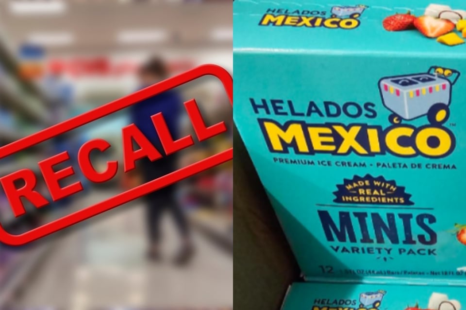 Retiran del mercado paquete de Helados México por contaminación con salmonela