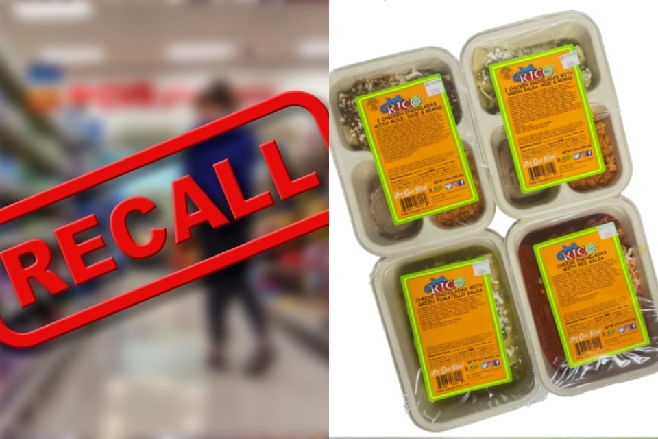 Enchiladas recalled due to possible Listeria contamination