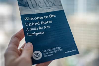 USCIS forms, blanks