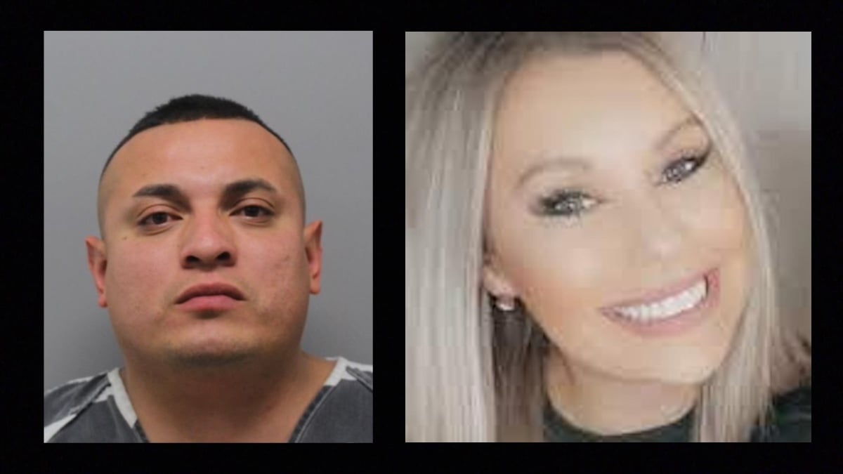 Erik Mitchell Rivas fue detenido en Texas y acusado del asesinato a balazos de su exnovia Shereena Ann Byington Webster.