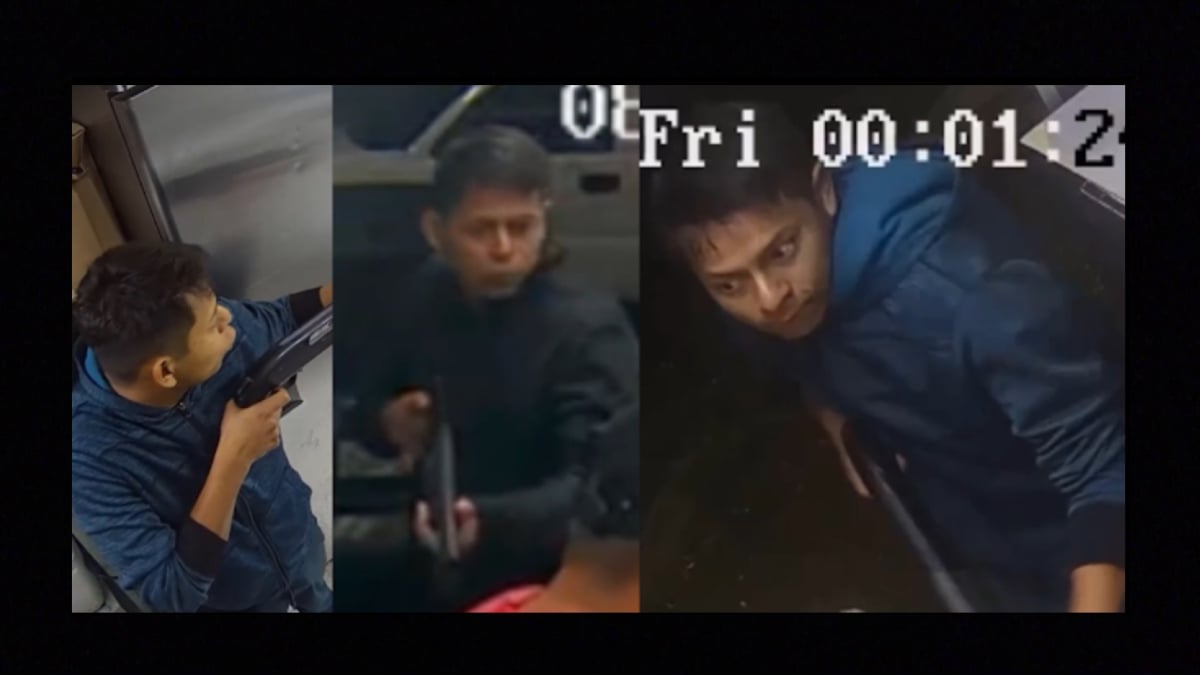 Un hispano de mirada furiosa y carácter violento está atracando armado a las taquerías móviles del norte de Houston.