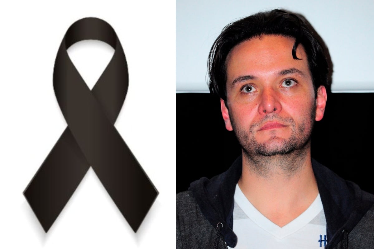 El actor Rodrigo Cachero se viste de luto tras muerte de ser querido