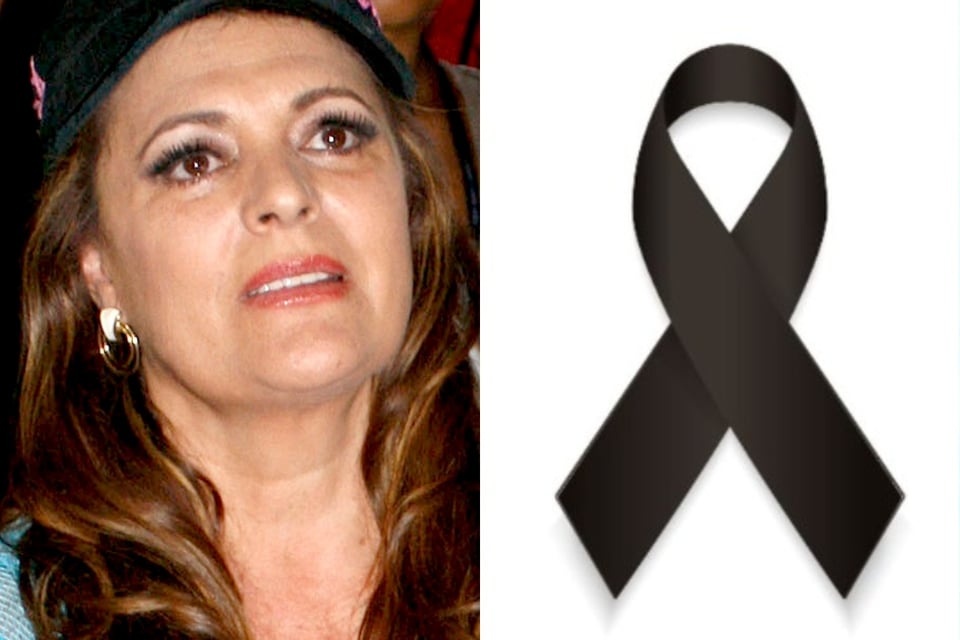 Rosa Gloria Chagoyán ‘Lola la Trailera’ se viste de luto por muerte en su familia