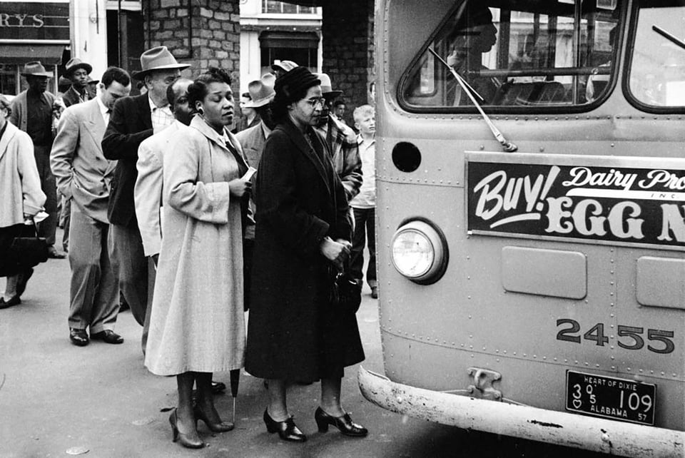Rosa Parks derechos civiles, estadounidense, derechos civiles, activista, Rosa Parks, autobús