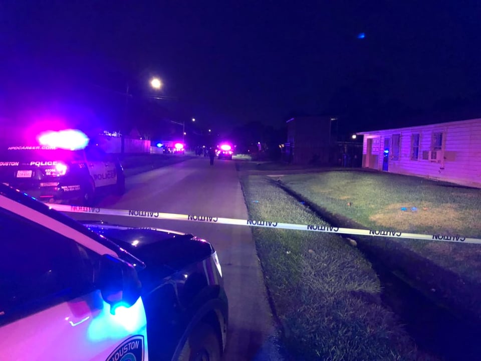 The killer arrived in a red Nissan pickup