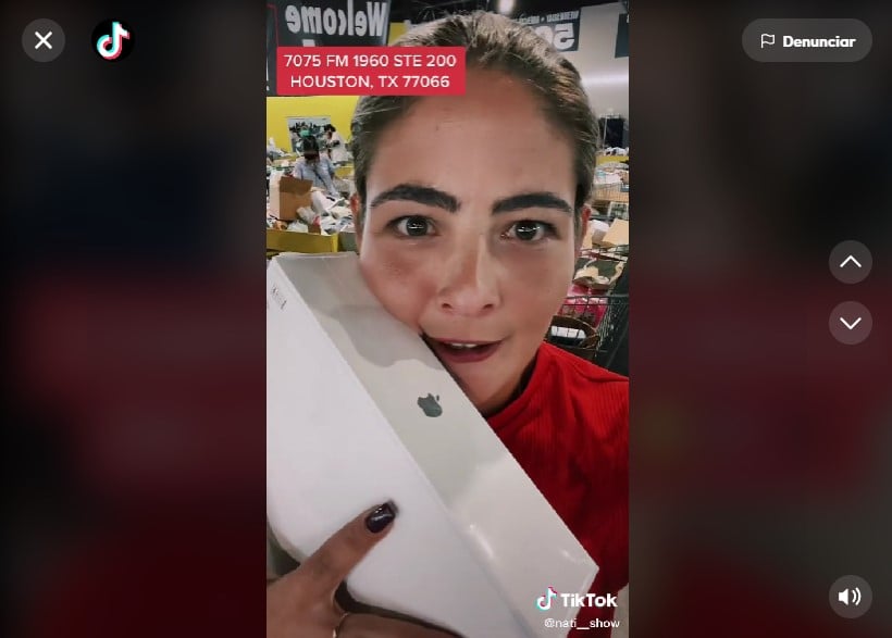 Influencer llama la atención por lo que compró