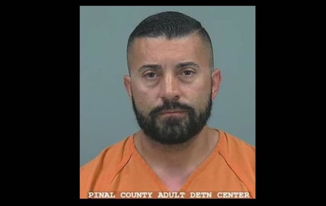 Arizona: Police officer Salvador Cuevas is arrested for harassing his wife