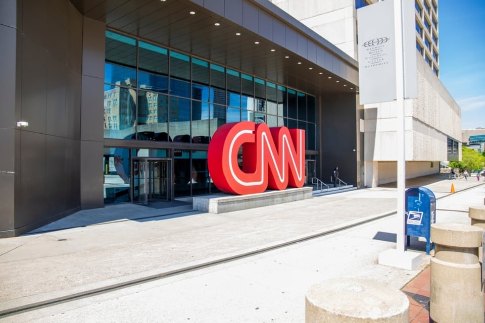 CNN, studios, televisión, city