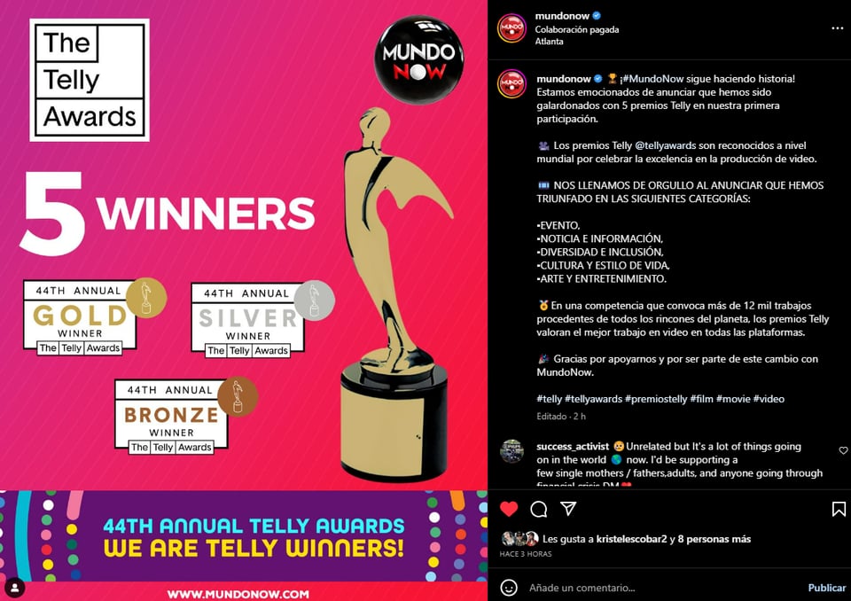 premios Telly