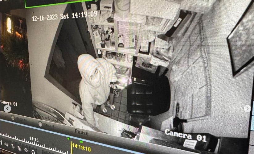sospechoso, caja fuerte, dinero, noche, seguridad, Beto's Tacos,