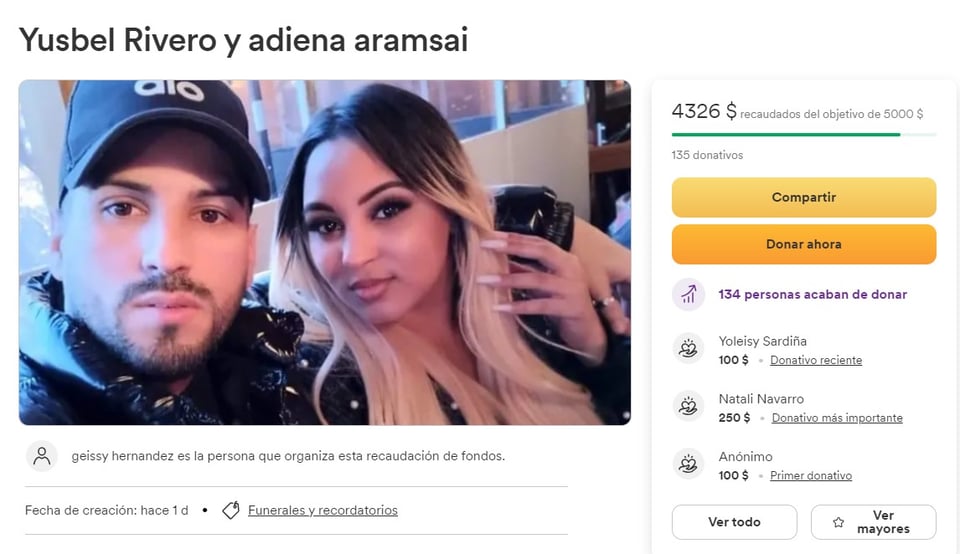 ayuda, gastos fúnebres, accidente, cubanos, jóvenes