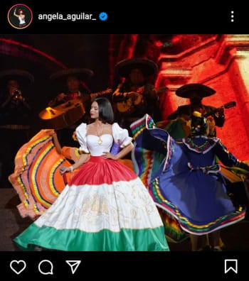 Mexican music fills Ángela Aguilar with life