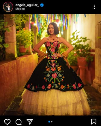 The great controversy that Angela Aguilar caused