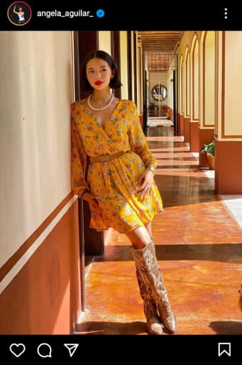 Angela is considered the muse of a new Mexican regional campaign