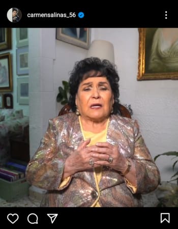 Remains Carmen Salinas transferred