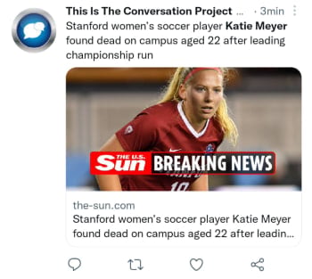 They find her inside the university