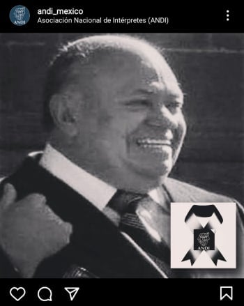 The National Association of Interpreters offered a statement announcing the death of Mario Discua