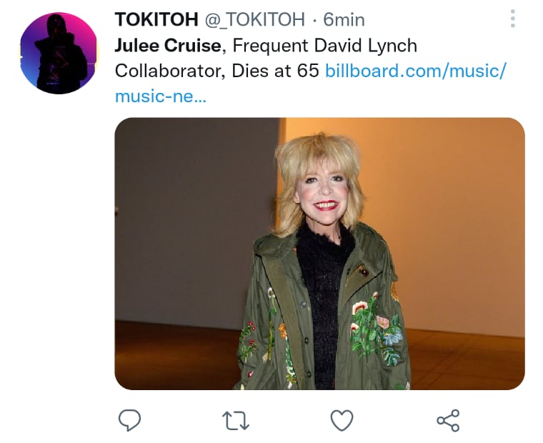Colaboró con David Lynch