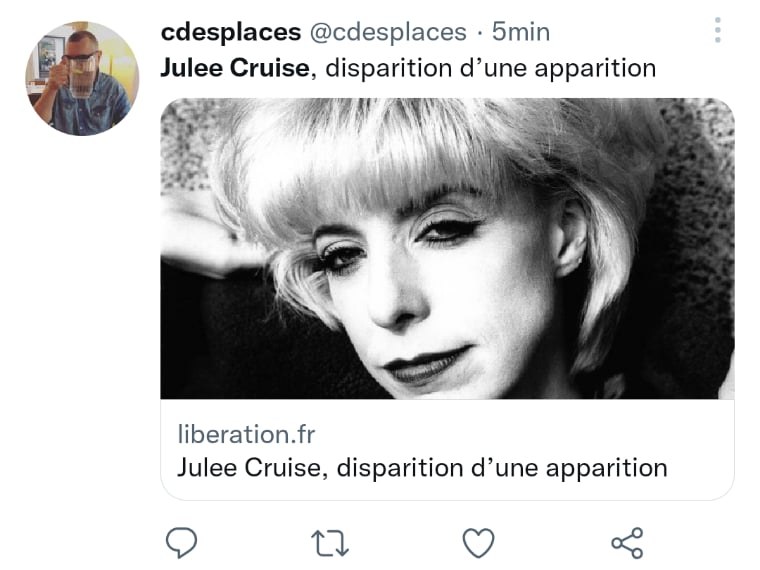 Muere Julee Cruise