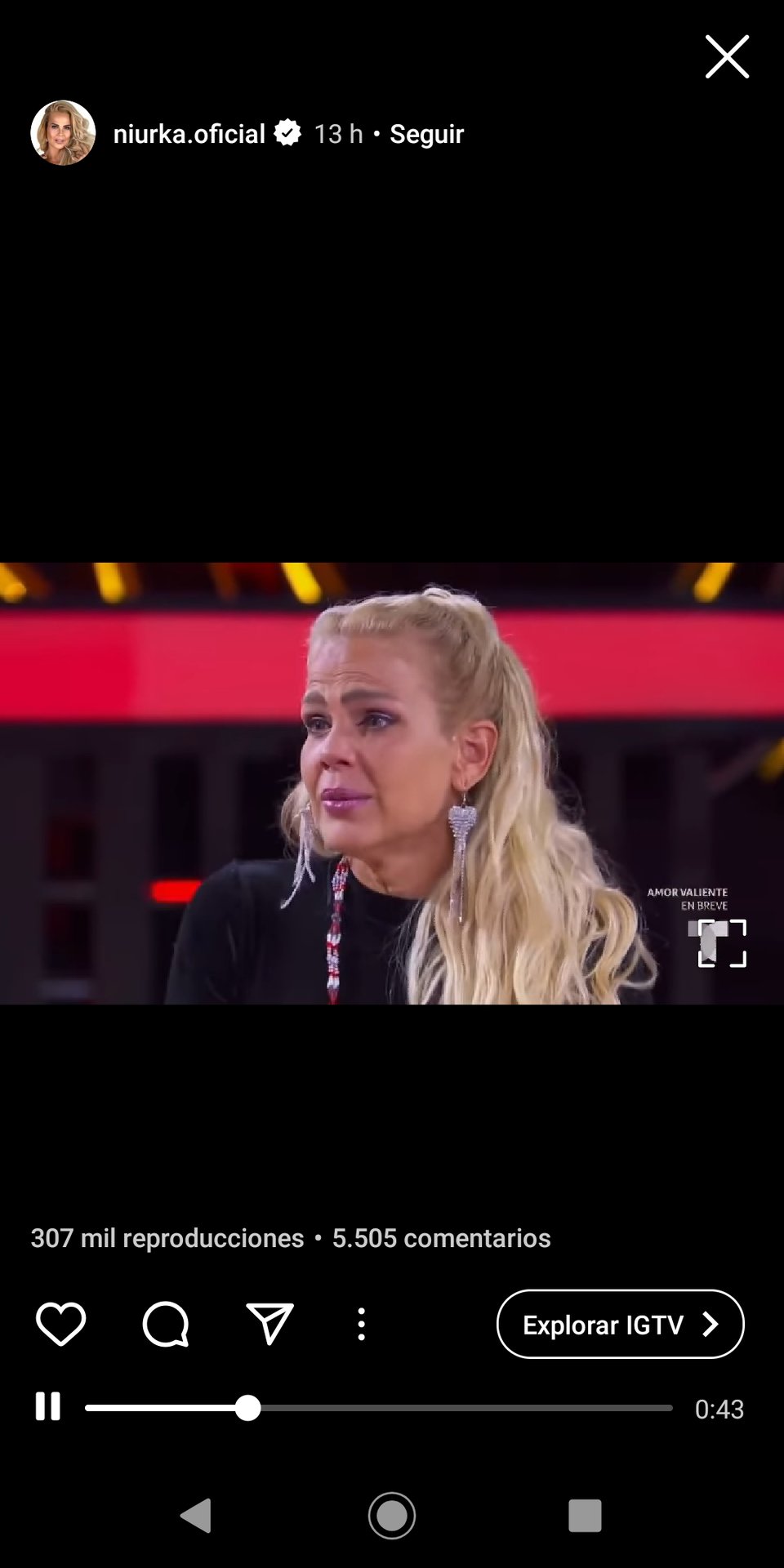 Niurka reaccionó salida LCDLF