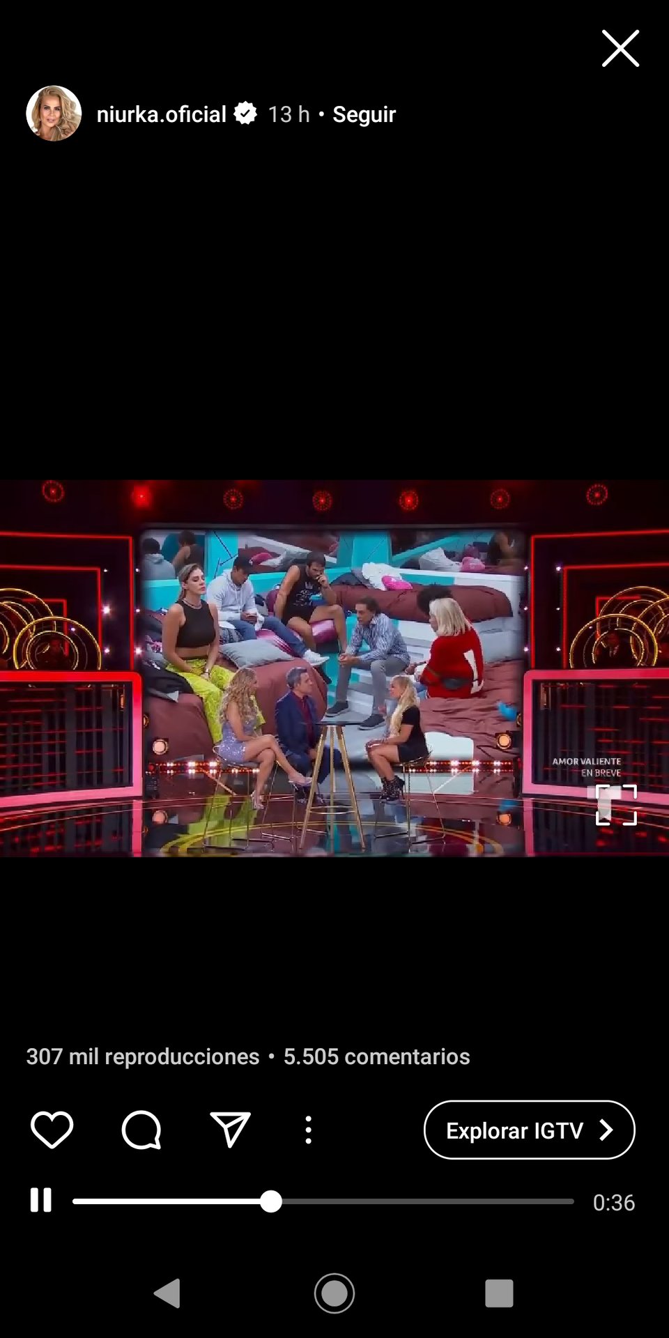Niurka reaccionó salida LCDLF
