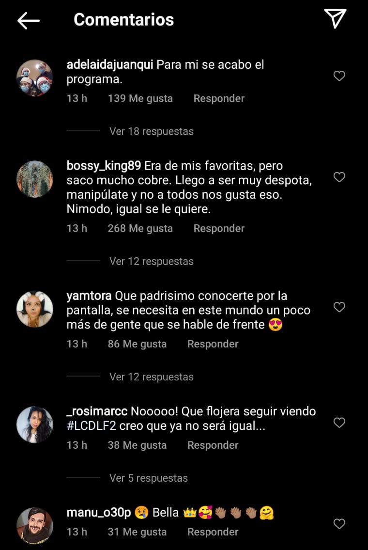 Internautas aseguran que dejarán de ver el programa