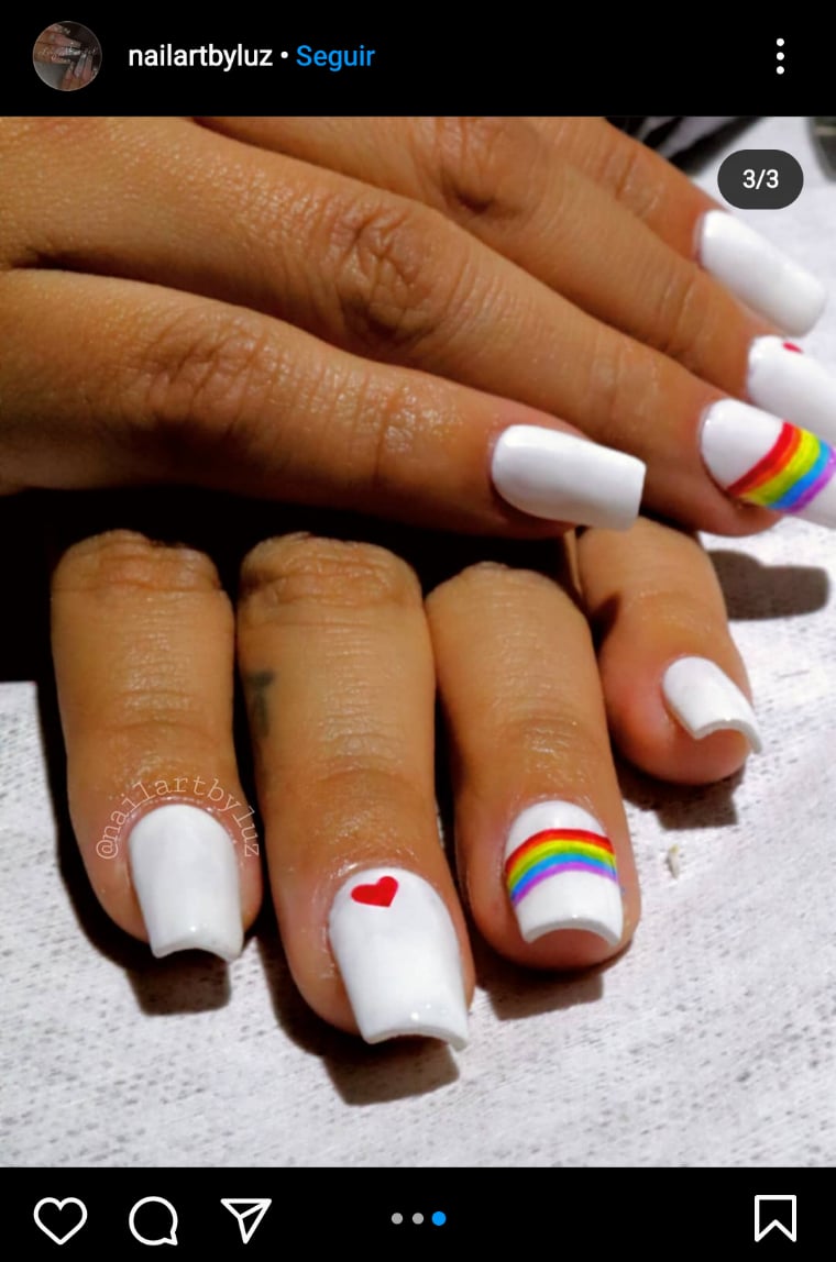 Diseños de uñas LGBT