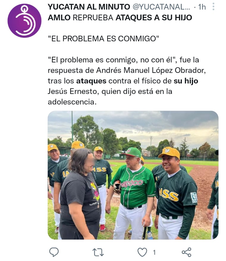 AMLO explota ataques hijo