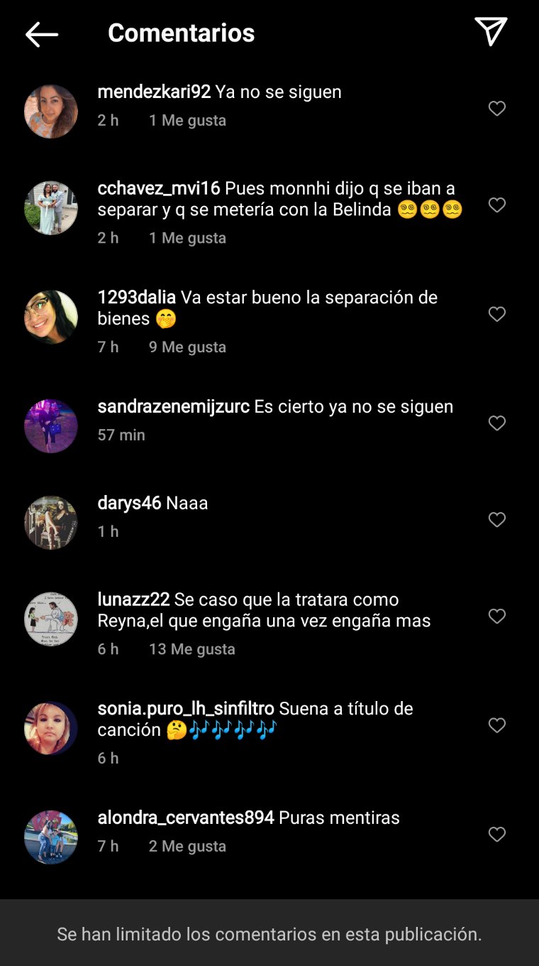 De esta forma reaccionaron los usuarios internautas tras enterarse de la ruptura