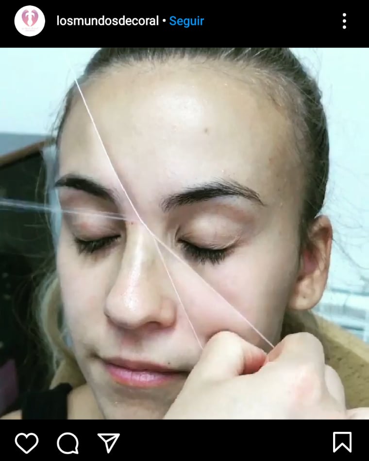 Eliminar pelos encarnados cejas