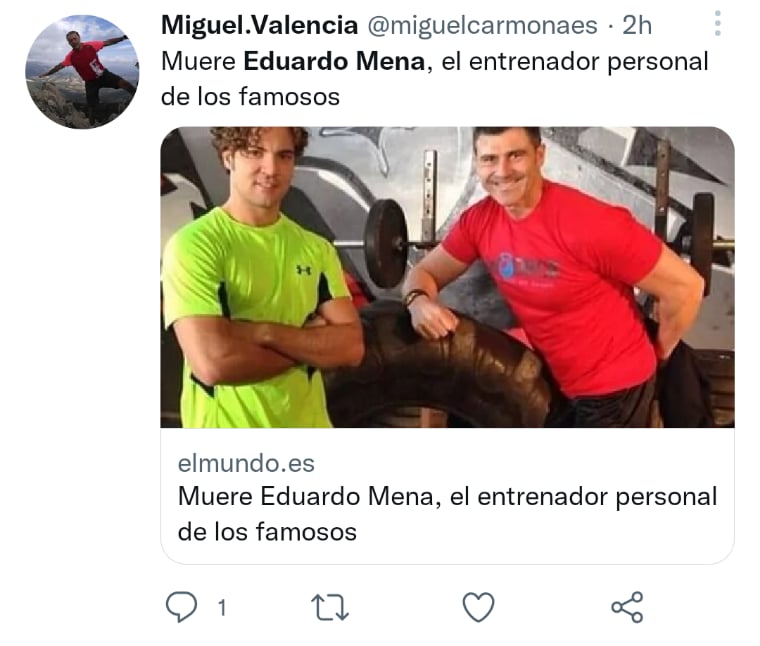 Muere entrenador Eduardo Mena