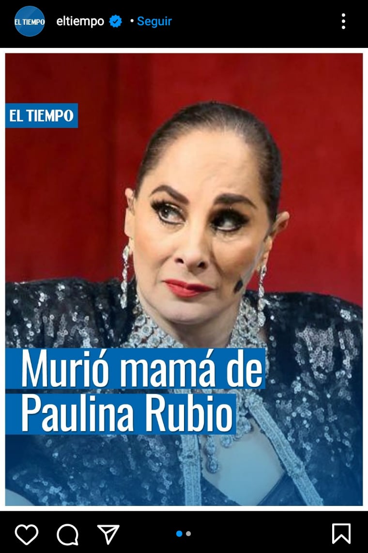 Último mensaje Susana Dosamantes