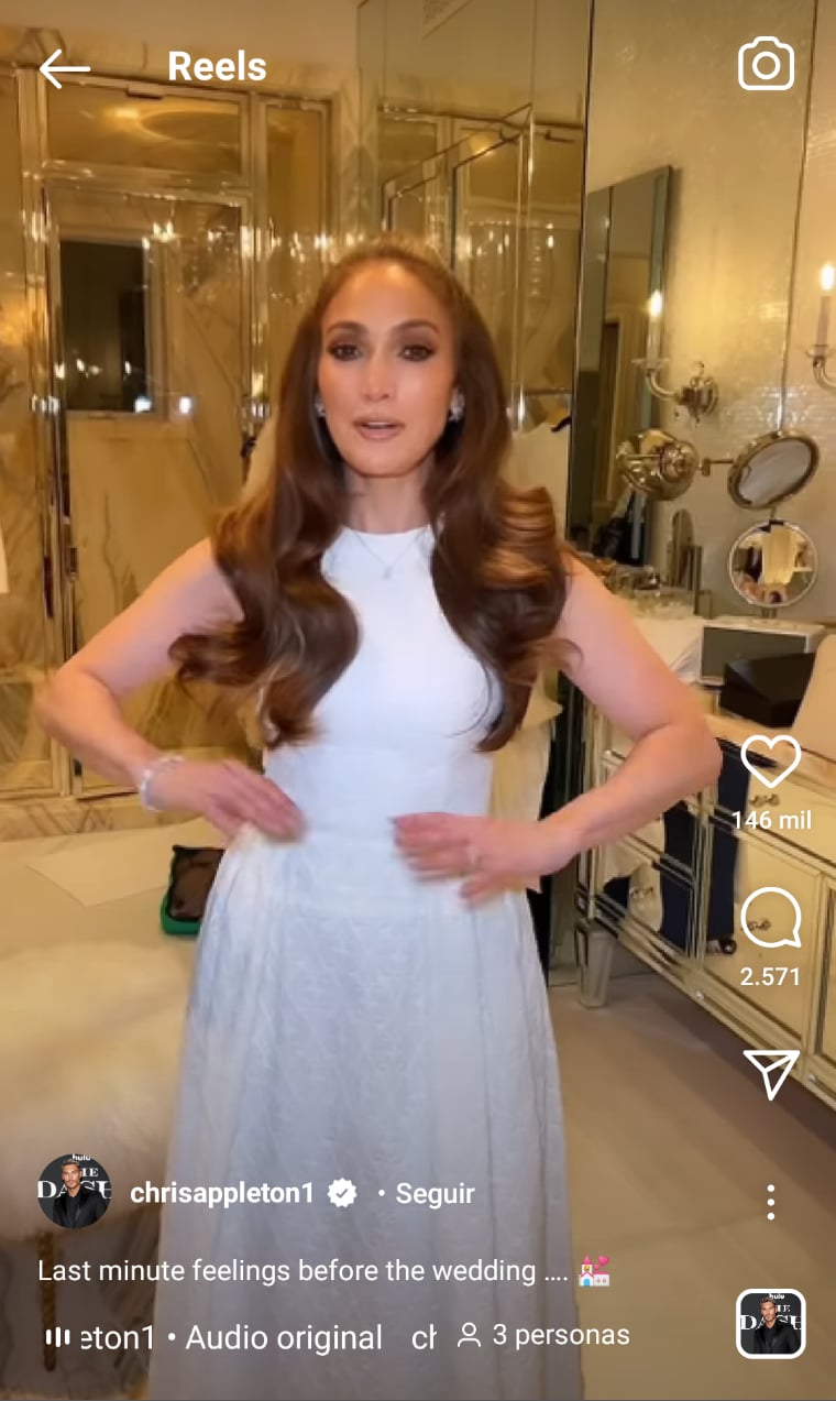 JLo wedding dress
