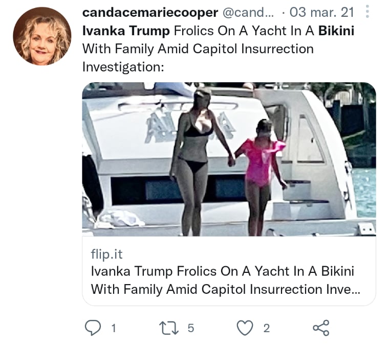 Ivanka Trump trajes baño