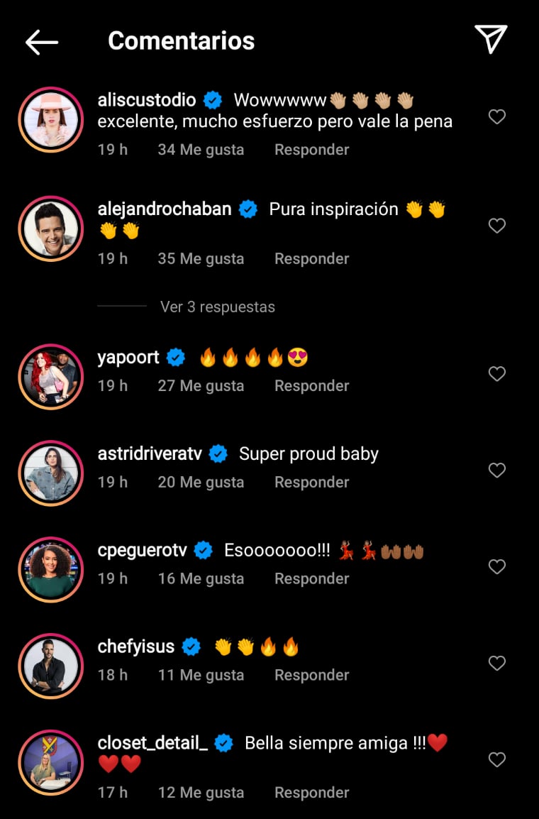 Así reaccionaron sus seguidores y algunos famosos