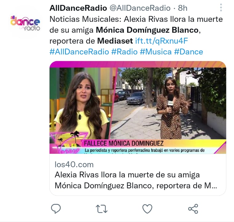 Muere reportera Mónica Domínguez