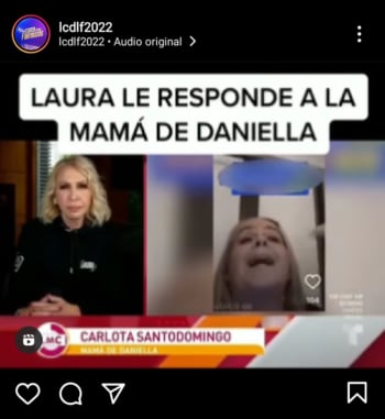 Mamá Daniella Navarro pelea