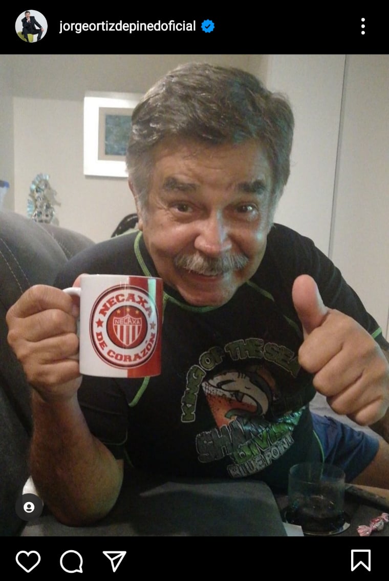 Jorge Ortíz Pinedo luto