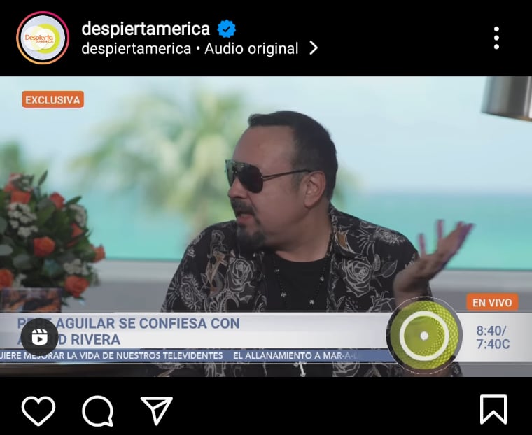 Pepe Aguilar rompe silencio