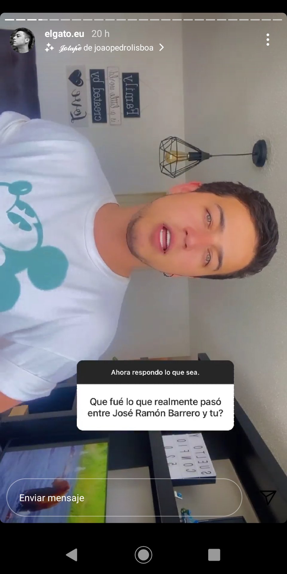 Actor Eulices Alvarado relación
