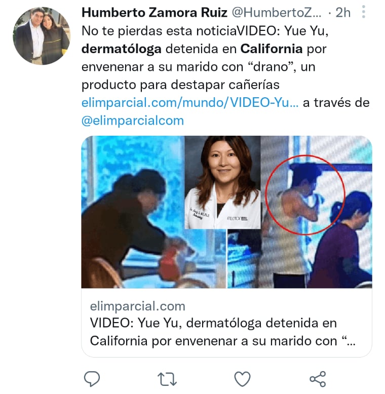 El hombre pidió una orden de restricción de emergencia para evitar que su esposa se acerque