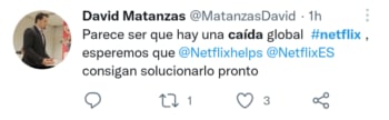 Durante esta mañana fue que ocurrió el Netflix Down