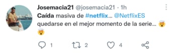 Caída de Netflix