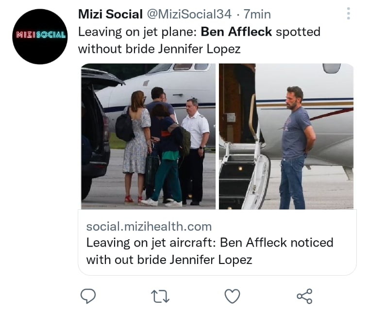 Ben Affleck segunda boda