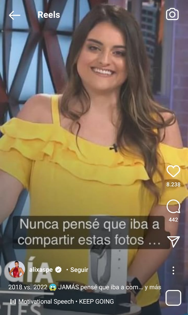 Conductora Alix Aspe Telemundo