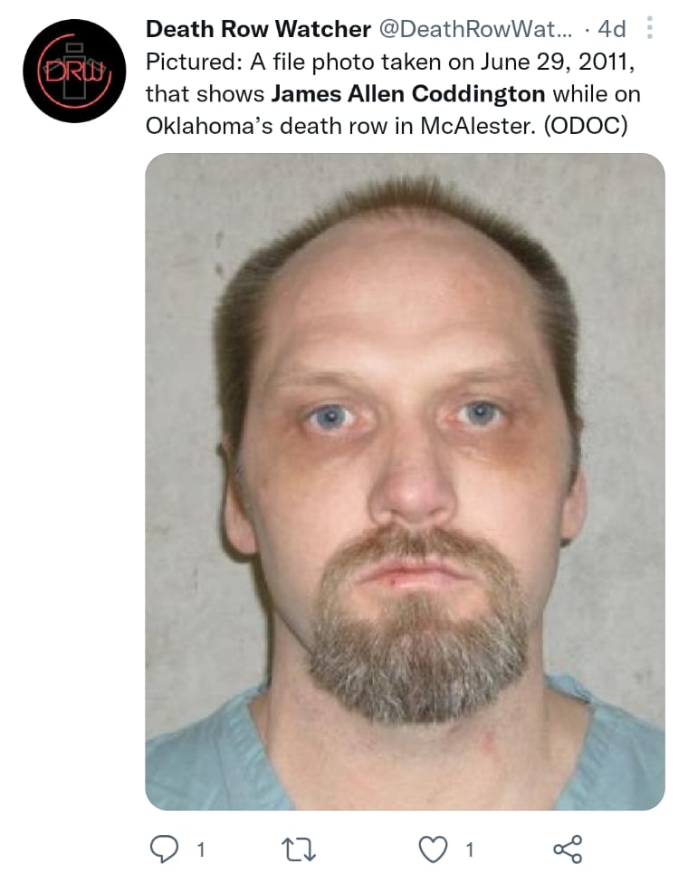 Execution James Coddington Oklahoma