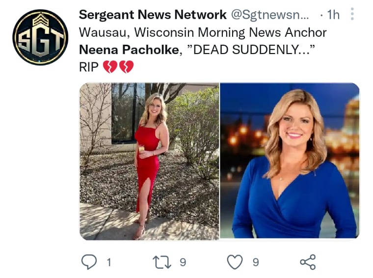 Muere Neena Pacholke conductora