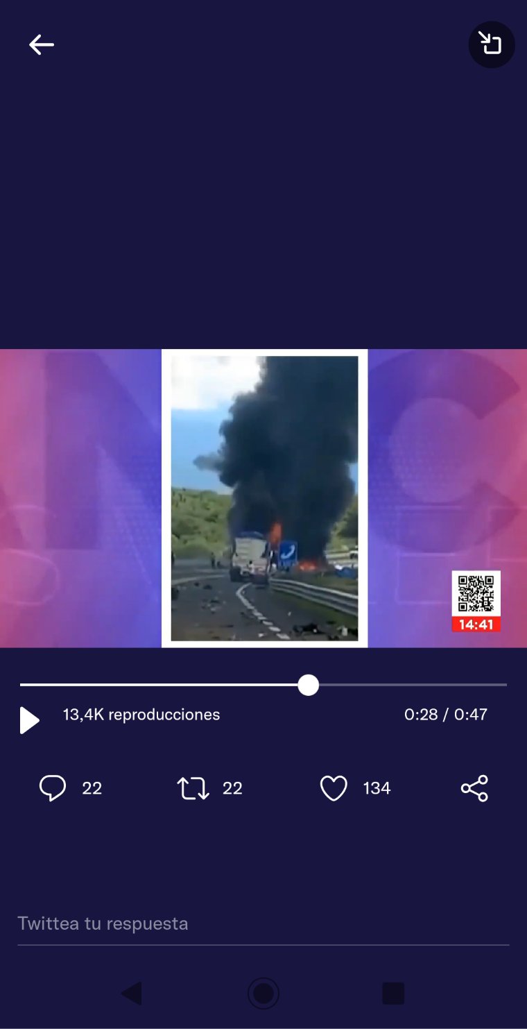 Circulan videos del momento