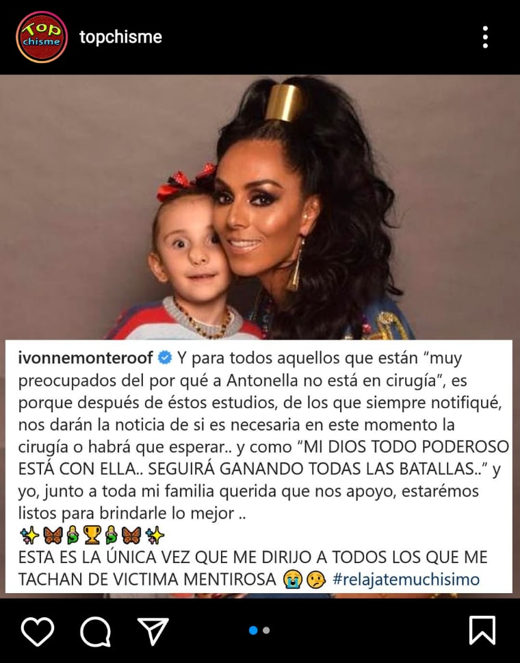 Ivonne Montero rompe silencio